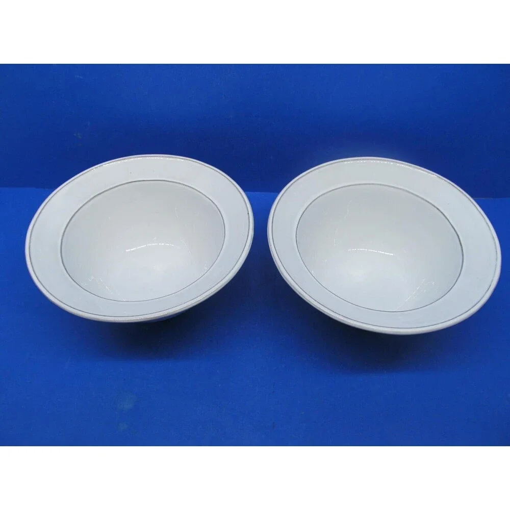 Sur La Table Set Of 2 White 6 3/4